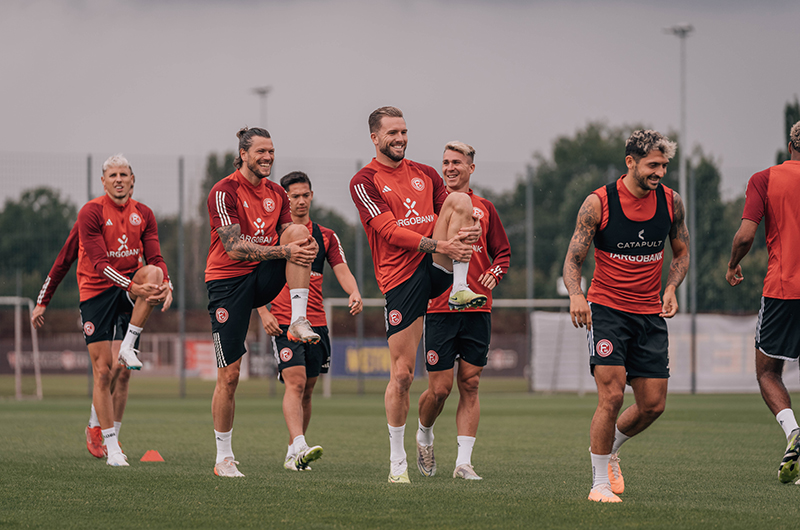 Fortunen starten in die Trainingswoche – Fortuna Düsseldorf 1895
