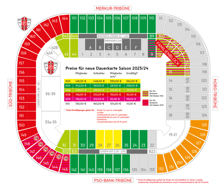 Fortuna Düsseldorf 1895 Dauerkarte