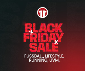 Black Friday Sale bei 11teamsports - Fußball, Lifestyle, Running uvm.