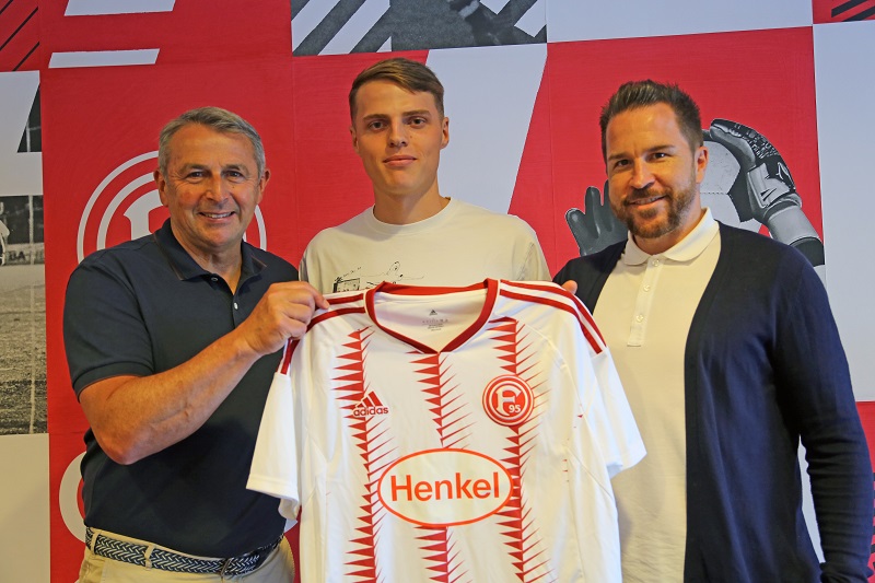 Benjamin Böckle, Austria 🇦🇹 Fortuna Düsseldorf 2022/23 hand signed