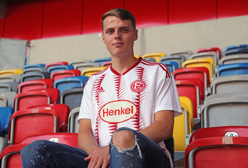 Benjamin Böckle, Austria 🇦🇹 Fortuna Düsseldorf 2022/23 hand signed