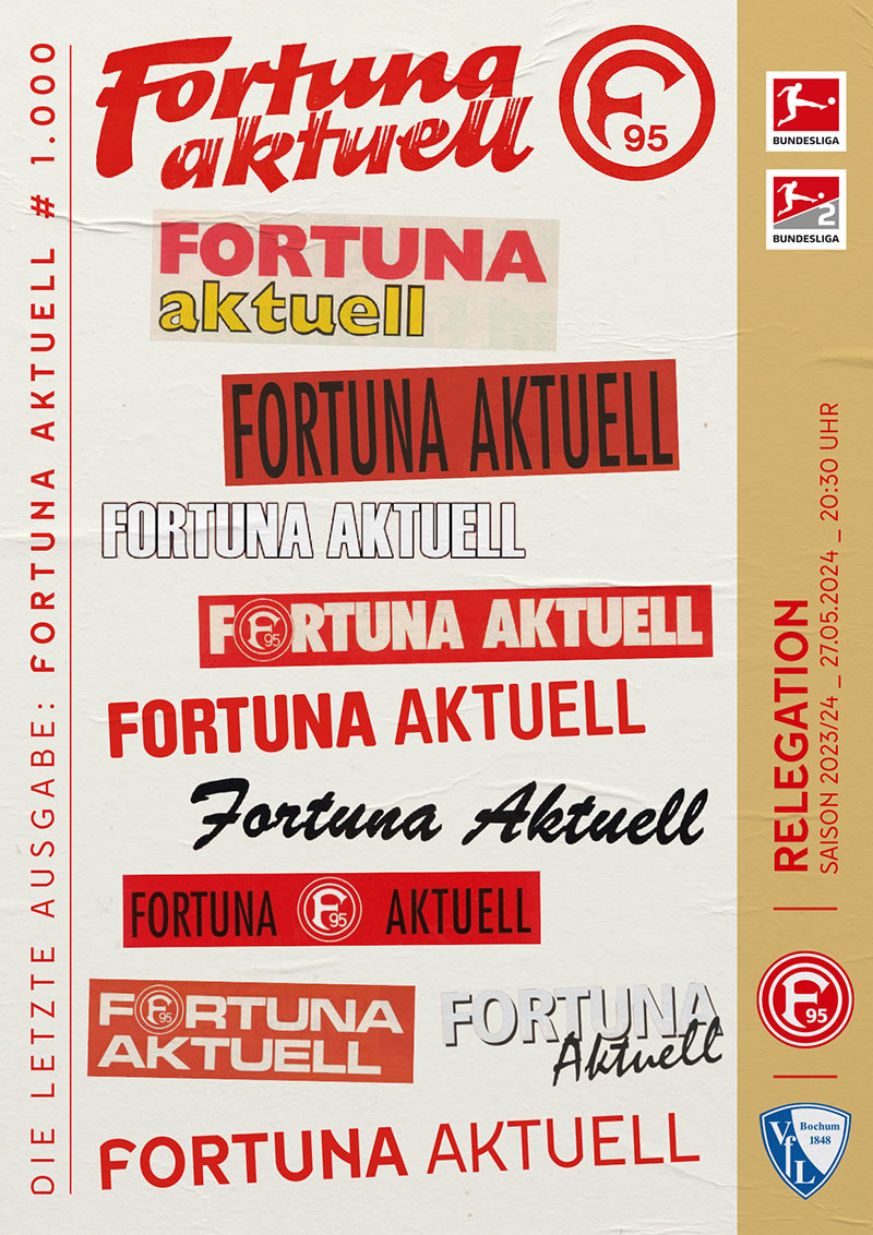 Fortuna Düsseldorf 1895 Fortuna veröffentlicht Ausgabe 1.000 der