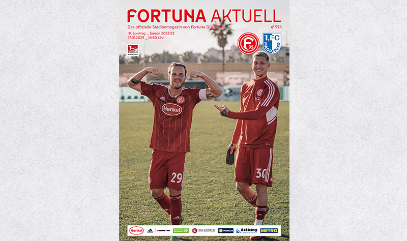 Fortuna Düsseldorf 1895 Gedruckt und digital Das ist die Fortuna