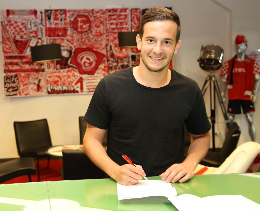 Fortuna Düsseldorf 1895 Christian Gartner geht seinen Weg mit der Fortuna
