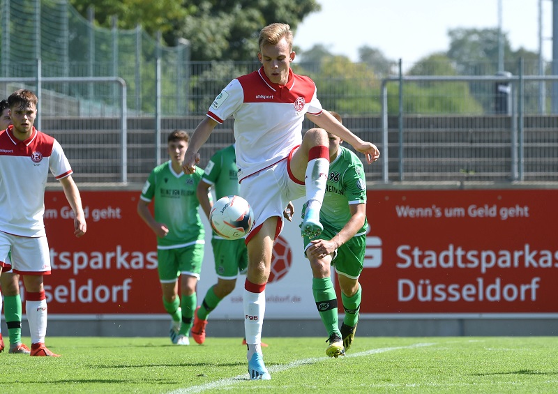 Fortuna Dusseldorf 1895 U19 Spielt 2 2 Gegen Munster