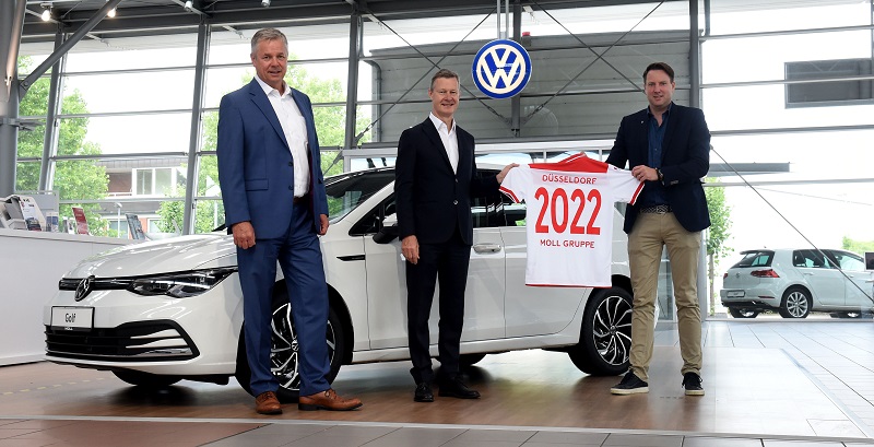 Fortuna Dusseldorf 1895 Moll Gruppe Und Vw Werden Neuer Automobilpartner
